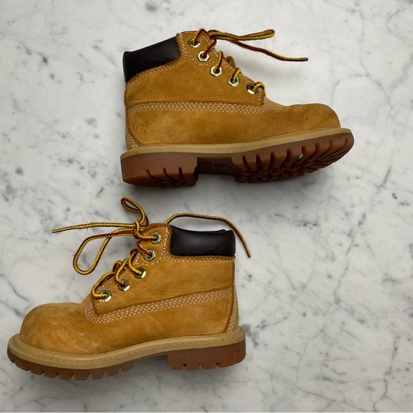 Timberland Toddler 7 Suede Leather Winter Work Boots - Picture 7 of 14